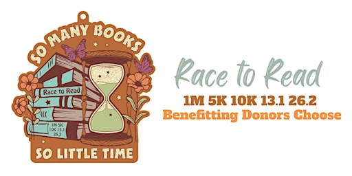 Imagem principal de Race to Read 1M 5K 10K 13.1 26.2-Save $2