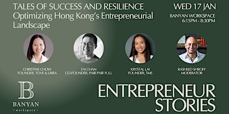 ENTREPRENEUR STORIES - Tales of Success and Resilience primary image