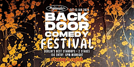 Hauptbild für Back Door Comedy Festival at Mysliwska (EN)