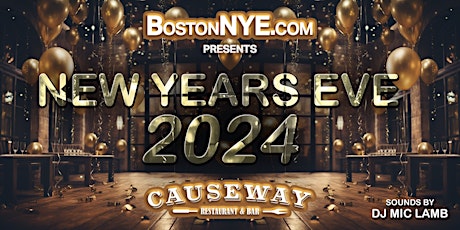 Causeway - New Years Eve Boston 2024 (Boston Garden) primary image