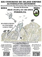 Hauptbild für XIX Congreso del Inland Empire Alcohólicos Anónimos