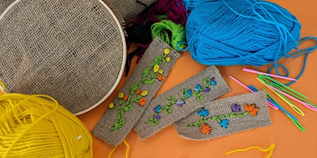 Hauptbild für School Holiday Workshop – The Basics of Embroidery