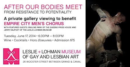 After Our Bodies Meet:  A Private Viewing to Benefit ECMC primary image