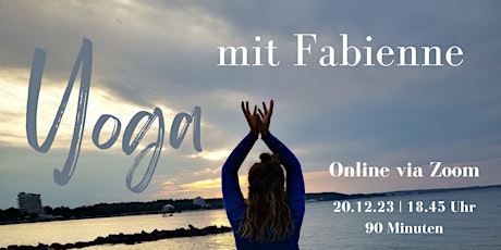 Online Yoga mit Fabienne zum Wohlfühlen primary image