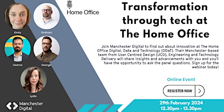 Transformation through tech at the Home Office primary image
