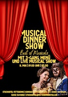 Hauptbild für Musicaldinnershow mit 3-Gang Menü