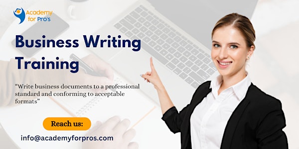 Business Writing 1 Day Training in Puebla
