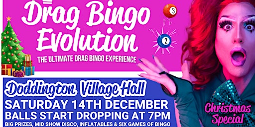 Imagem principal do evento Drag Bingo Evolution Doddington - Christmas Special
