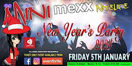 Mini MeXx New Years Party 2024 primary image