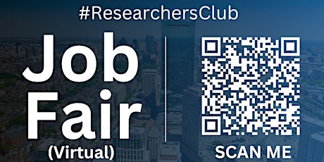 #ResearchersClub Virtual Job Fair / Career Expo Event #Lakeland