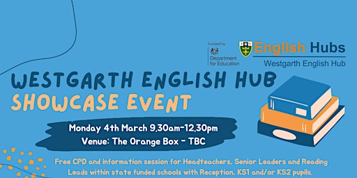 Westgarth English Hub Showcase Event primary image