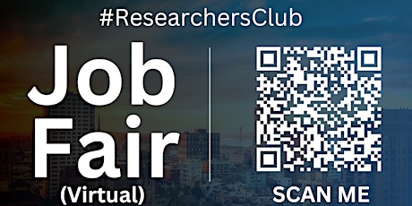 #ResearchersClub Virtual Job Fair / Career Expo Event #Greeneville