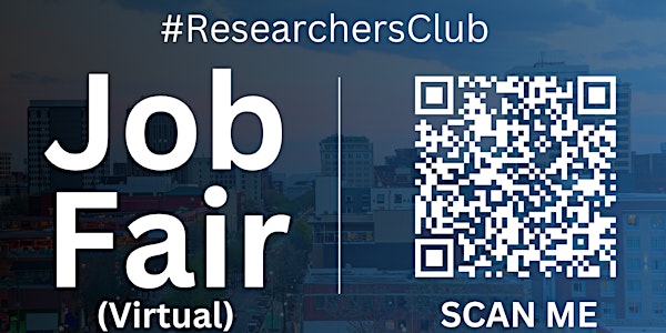#ResearchersClub Virtual Job Fair / Career Expo Event #Chattanooga