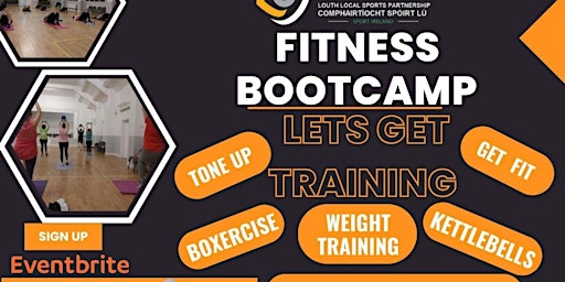 Primaire afbeelding van Fitness Bootcamp Drogheda -  Tues and Thurs 2nd April '24 8pm