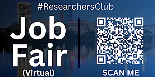 Imagem principal do evento #ResearchersClub Virtual Job Fair / Career Expo Event #Springfield