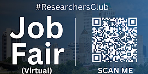 Primaire afbeelding van #ResearchersClub Virtual Job Fair / Career Expo Event #Tulsa