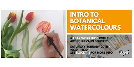 Botanical Watercolour Art for Beginners primary image