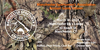 Primaire afbeelding van Manchester Sportsmen's Association Annual Game Dinner