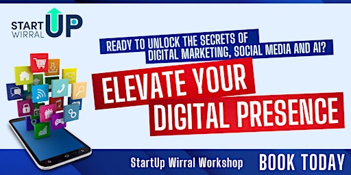 Imagem principal do evento Digital Marketing, Social Media and AI for Start Ups