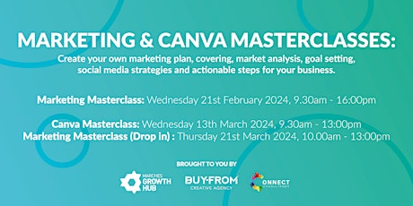 Marketing Masterclass | Drop-in Session primary image