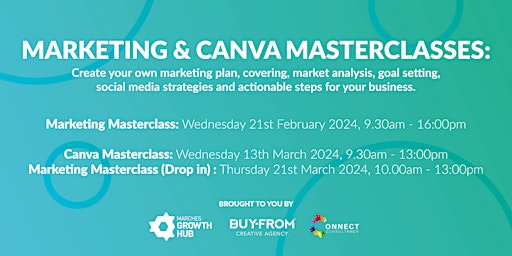 Marketing Masterclass | Drop-in Session primary image