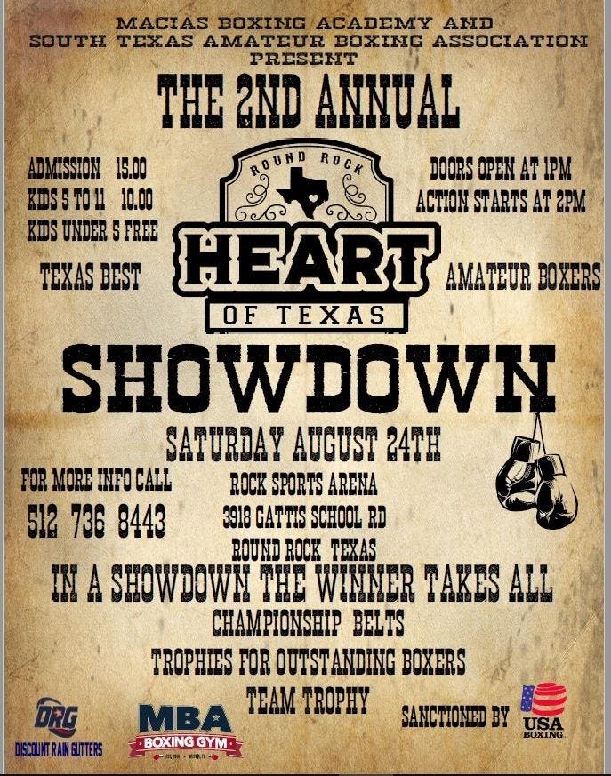 2nd Annual Heart of Texas Showdown