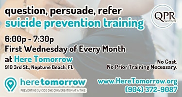 Imagen principal de QPR Suicide Prevention Training