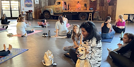 Puppy Yoga at Timberyard - Saturday May 4th, 2024