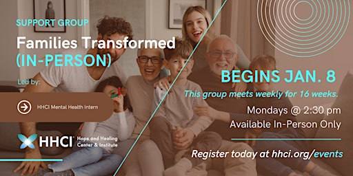 Families Transformed - Support Group primary image