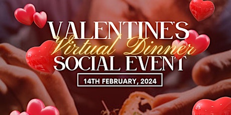 Primaire afbeelding van Faithful 15 Christian Singles Ministry - Valentine's Day Virtual Dinner