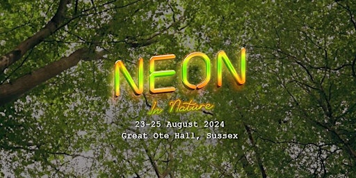 Imagem principal do evento NEON IN NATURE 2024