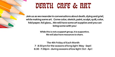 Imagem principal do evento Death Cafe and Art