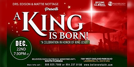 A KING IS BORN CHRISTMAS PRODUCTION SOUTH FLORIDA  primärbild