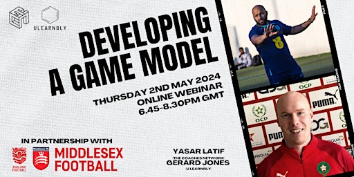 Primaire afbeelding van DEVELOPING A GAME MODEL' - COACH DEVELOPMENT WEBINAR