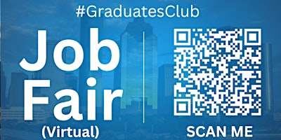 #GraduatesClub Virtual Job Fair / Career Expo Event #Houston #IAH  primärbild