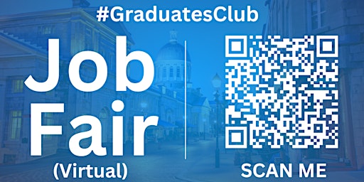 Image principale de #GraduatesClub Virtual Job Fair / Career Expo Event #Montreal
