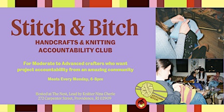 Stitch & Bitch - Handcrafts Accountability Club