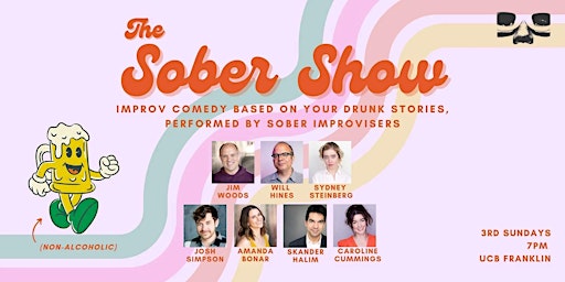 Imagen principal de The Sober Show, Live and LIVESTREAMED!