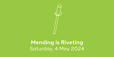 Imagem principal do evento Mending is Riveting Workshop at The Tinkerage Shellharbour