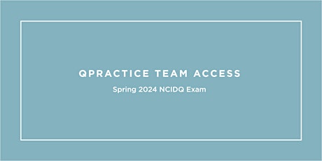 Chapter Wide | QPractice Team Access primary image