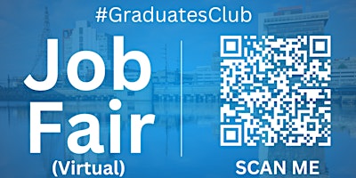 Primaire afbeelding van #GraduatesClub Virtual Job Fair / Career Expo Event #Bridgeport