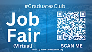 Imagem principal do evento #GraduatesClub Virtual Job Fair / Career Expo Event #Bakersfield