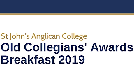 St John's Old Collegians' 2019 Awards Breakfast  primary image