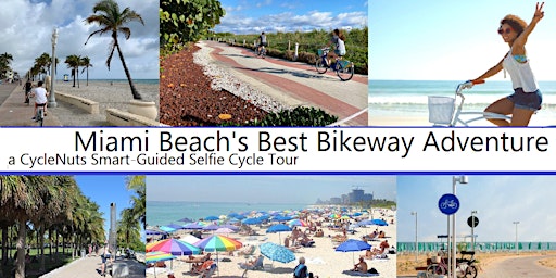 Image principale de Miami Beach's Best Bikeway Adventure - Smart-Guided Selfie Cycle Tour