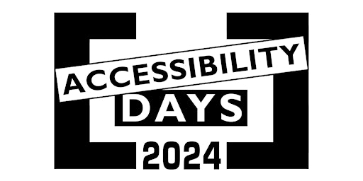 Imagem principal do evento Accessibility Days 2024