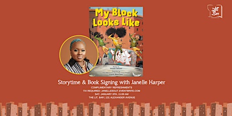 Imagem principal de Storytime:  My Block Looks Like by Janelle Harper