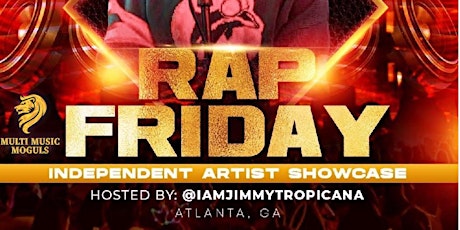 Imagem principal do evento Rap Fridays (artist showcase)