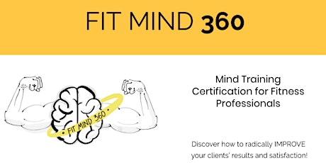 Fit Mind 360 - Mind Training Certification for Fitness Professionals primary image