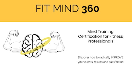 INTRO Workshop: Fit Mind 360 Certification primary image
