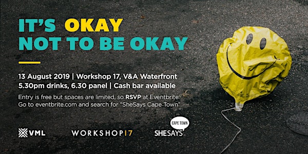 SheSays Cape Town #6: It’s okay not to be okay